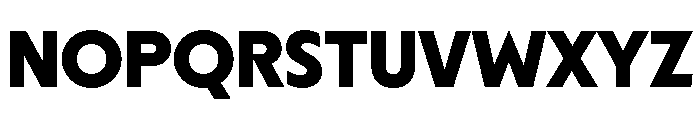 MelunHigh Bold Font UPPERCASE