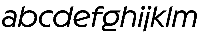 MelunHigh Italic FONT