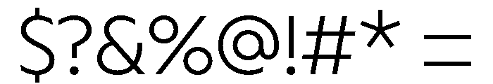 MelunHigh Light Font OTHER CHARS