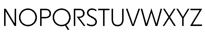 MelunHigh Light Font UPPERCASE