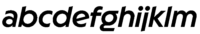 MelunHigh MediumItalic FONT