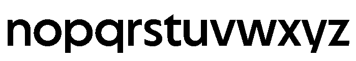 MelunHigh Medium Font LOWERCASE
