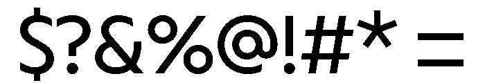 MelunHigh Regular Font OTHER CHARS