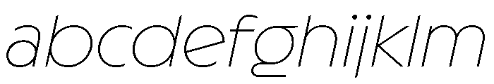 MelunHigh ThinItalic FONT