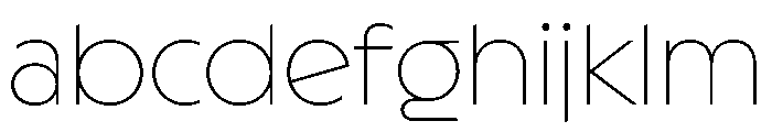 MelunHigh Thin FONT