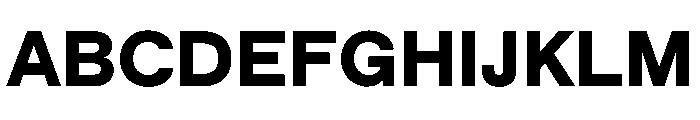 MercatorST Bold Font UPPERCASE