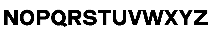 MercatorST Bold Font UPPERCASE