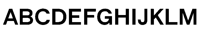 MercatorST Medium Font UPPERCASE