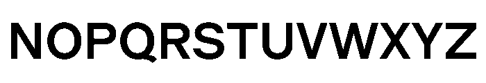 MercatorST Medium Font UPPERCASE