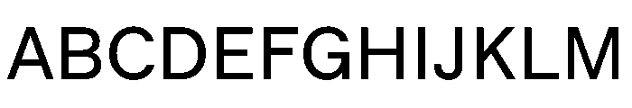 MercatorST Regular Font UPPERCASE