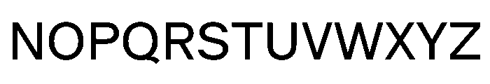 MercatorST Regular Font UPPERCASE