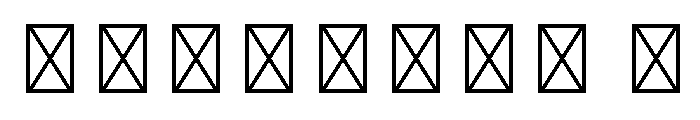 Mercure Italic Font OTHER CHARS