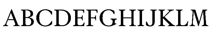 Mercure Regular Font UPPERCASE