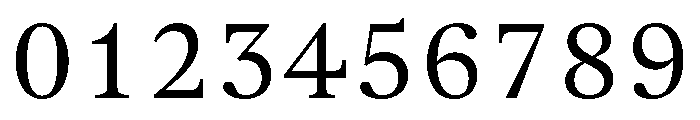 Mercure Transcript Font OTHER CHARS