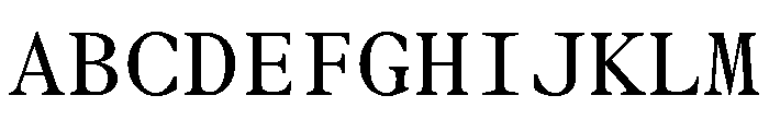 Mercure Transcript Font UPPERCASE