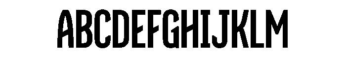 Mersey01 Normal Font UPPERCASE