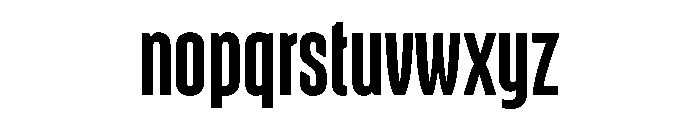 Mersey01 Normal Font LOWERCASE