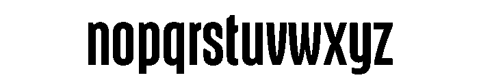 Mersey02 Normal Font LOWERCASE