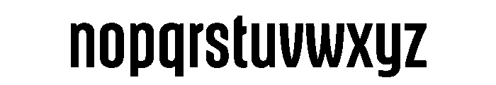 Mersey04 Normal Font LOWERCASE