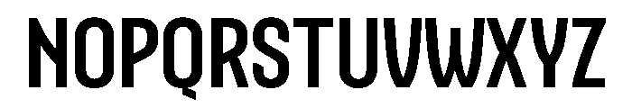Mersey05 Normal Font UPPERCASE