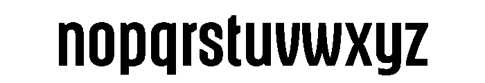 Mersey05 Normal Font LOWERCASE