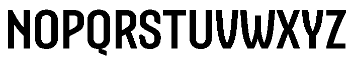 Mersey06 Normal Font UPPERCASE