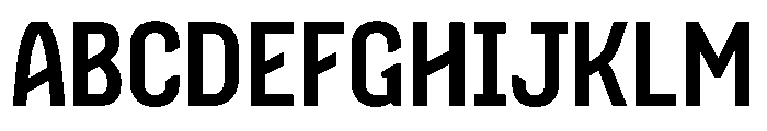 Mersey07 Normal Font UPPERCASE
