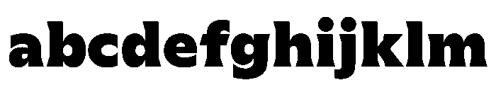 Meso Black Instance FONT