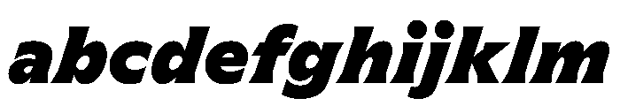 Meso BlackItalic Instance FONT