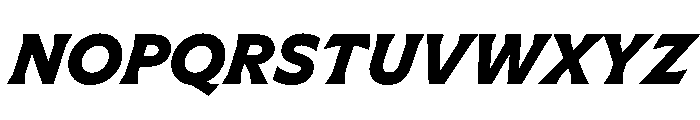 Meso BoldItalic Instance D2bcc60f Font UPPERCASE