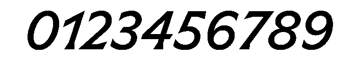Meso BookItalic Instance Font OTHER CHARS