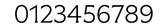 Meso Extralight Instance Font OTHER CHARS