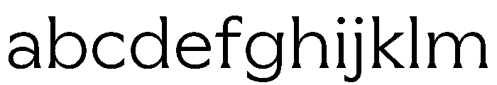 Meso Extralight Instance FONT