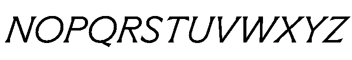 Meso LightItalic Instance 7fe5d8fc Font UPPERCASE