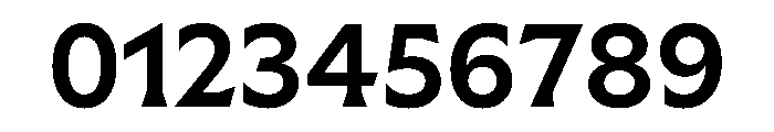 Meso Medium Instance Font OTHER CHARS