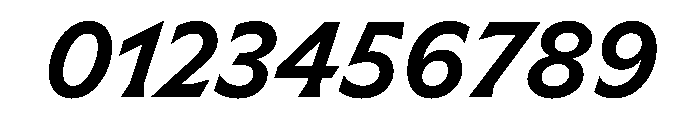 Meso MediumItalic Instance Font OTHER CHARS