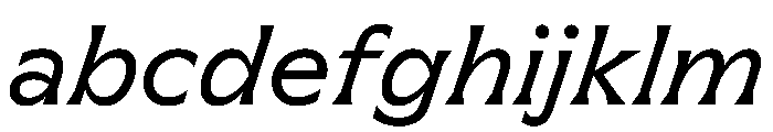 Meso RegularItalic Instance FONT