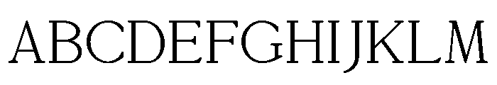 Meta Old French Font UPPERCASE