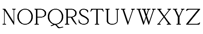 Meta Old French Font UPPERCASE