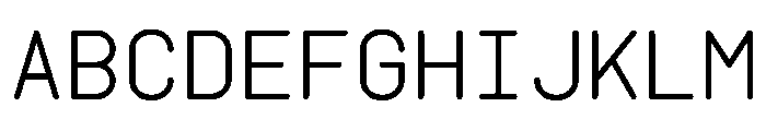 MetaBuch Light Font UPPERCASE