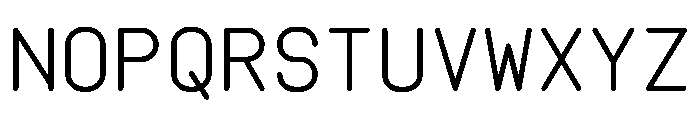 MetaBuch Light Font UPPERCASE