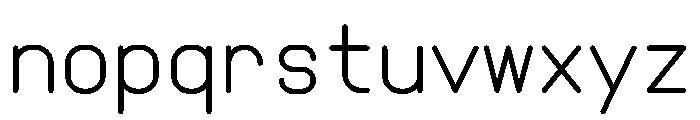 MetaBuch Light Font LOWERCASE