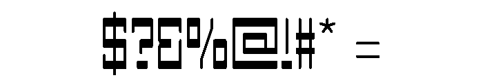 Metaplasm Regular Instance Font OTHER CHARS