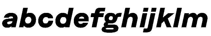 Method BlackItalic FONT