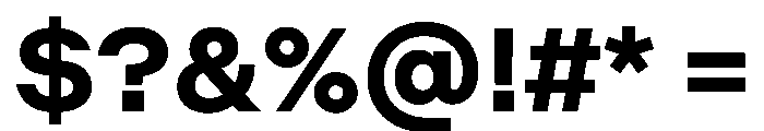 Method Bold Font OTHER CHARS