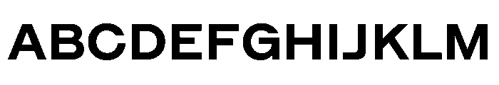 Method Bold Font UPPERCASE