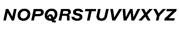 Method BoldItalic Font UPPERCASE