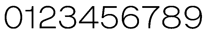 Method Light Font OTHER CHARS