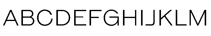Method Light Font UPPERCASE