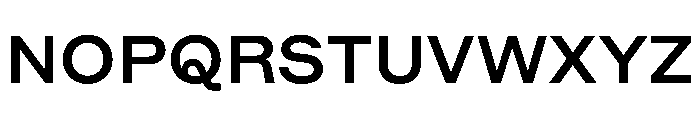 Method Medium Font UPPERCASE